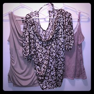 3 shirt Maurice’s NWT